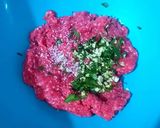Foto del paso 2 de la receta: Alubias blancas en crema de verduras con mini keftas de cordero