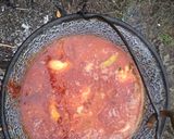 Karácsonyi halászlé bográcsban recept fázis 4 fotója