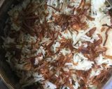 A picture of step 7 of Chana-Spinach Handi Dum Biryani.