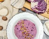 Foto del passaggio 8 della ricetta Risotto con cavolo rosso gorgonzola e noci