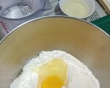 Foto langkah ke 5 dari resep Dadar Gulung Zebra Vla Milky Kurma.