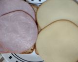 A picture of step 1 of Pork & Cheese Toasted Sandwich.