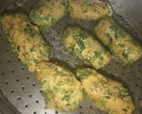 A picture of step 3 of Arbi patte muthiya.