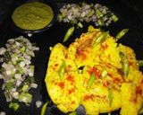 A picture of step 14 of Surti locho recipe (Gujarati Street food recipe).