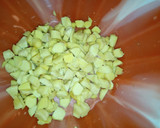 A picture of step 1 of Lemon and Ginger juice.