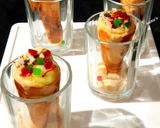 A picture of step 12 of Kesar Pista Custard In Homemade Ice cream Cones.
