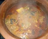 A picture of step 6 of Toddy shop style fish curry.