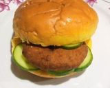 A picture of step 4 of Beef Shami Burger.