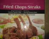 A picture of step 1 of Mutton chops with fried potatoes.