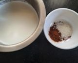 A picture of step 1 of Cappuccino coffee.