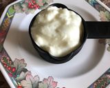 A picture of step 3 of Eggless Semolina Cake.
