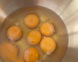 A picture of step 2 of Egg Flan …..🥚.