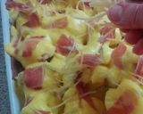 Foto del paso 6 de la receta Coliflor al horno con cúrcuma y bacon