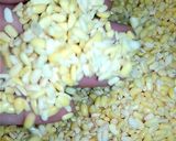 A picture of step 3 of Fry moong dal.