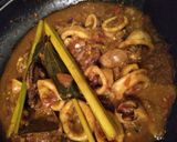 A picture of step 6 of Spicy stir fry squids with Lime.