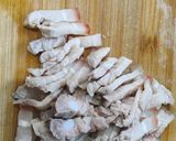 蔥爆回鍋肉的食譜步驟1照片