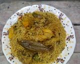 A picture of step 9 of Spicy chicken biryani.