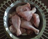 A picture of step 1 of Chicken masala.
