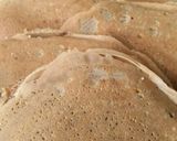 Foto langkah ke 5 dari resep Leker Tipker Crepes Capucino Ekspress.