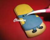 Foto del paso 4 de la receta: Galletas "minions" (sin gluten)