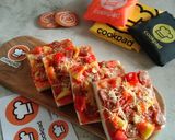 Foto langkah ke 4 dari resep Pizza roti tawar.