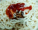 A picture of step 3 of Smoky garlic chicken noodles 😊 #mycookbook.