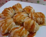 Foto langkah ke 6 dari resep Dimsum Kulit Sawi Putih.