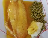 A picture of step 4 of My Poached Panga fish Dish.