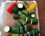 Foto del passaggio 2 della ricetta Cilindrotti di zucchine