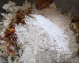 A picture of step 2 of Paneer coconut tikki.