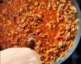 A picture of step 11 of Bangin' Bolognese.