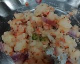 A picture of step 2 of Chilli Potato Paratha.