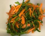A picture of step 6 of Chinjao rosu.