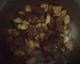 A picture of step 6 of Tinday Gosht.