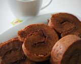Foto langkah ke 3 dari resep Bolu Gulung Mocha with Nutella.