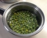 A picture of step 2 of Fluffy Pea Rice (Green Pea Rice).