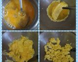 Foto langkah ke 2 dari resep Udang, sosis, telur saus tiram.