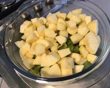 Une image de l'étape 3 de Compote kiwis et pommes au sucre de canne.