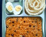 A picture of step 12 of One-pot Vatha kuzhambu rice.