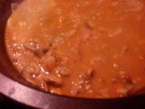 Risotto langostinos y champiñones
