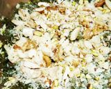 A picture of step 3 of Lauki ka halwa.