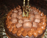 Foto del paso 6 de la receta: Torta de cumpleaños con chocolate y dulce de leche
