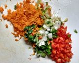Foto del paso 1 de la receta: Zapallitos rellenos vegetarianos