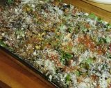A picture of step 3 of Easy Veggie Lasagna.