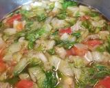 Foto del passaggio 3 della ricetta Zuppa densa di ceci e scarola
