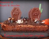 Foto del paso 4 de la receta: Cementerio brownie