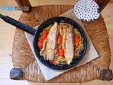 Bonito encebollado