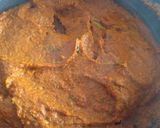 A picture of step 5 of Cauliflower Pinwheel Gravy in Awadhi Style.