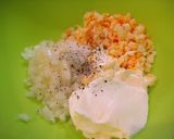 A picture of step 3 of Teriyaki Chicken Rice Bowl with Plenty of Tartar Sauce.