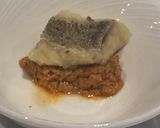 Foto del paso 6 de la receta: Cazuela de Cherne con su escaldon y queso palmero